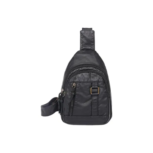 ALOENEY ПУ (полиуретан) Одно плечо Sling Сумка Унисекс Многоцветная