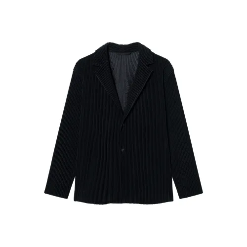 Homme Plissé Issey Miyake Черный Мужской Деловой Костюм