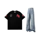 Чёрный + Светло-синий