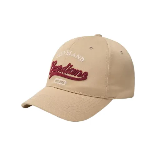 Бейсбольные кепки MLB Base Logo хлопок полиэстер унисекс бежевый желтый