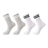 4 шт [Комбо 5] Серый Основа Белый Полоса*2 + Белое основание Черная Полоса*2