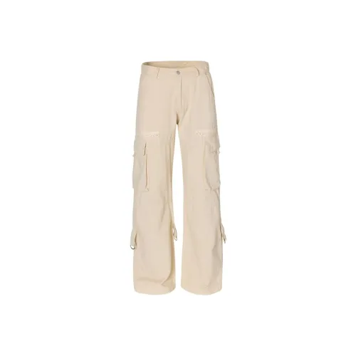 UKTK Ecru Мужские Повседневные Штаны