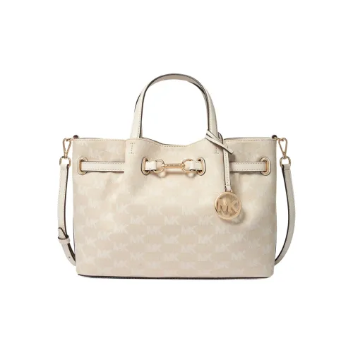 MICHAEL KORS Carson Ткань Тоут Сумка Средний Женские Молочный Белый