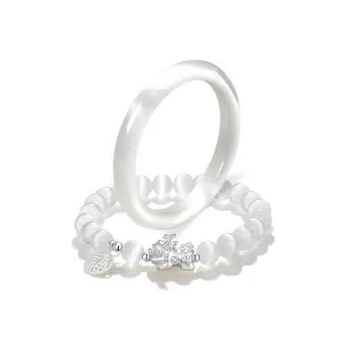 JINGHUALU Стекло Кошачий глаз Браслеты Женские