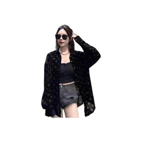 COHX Черные Женские Рубашки