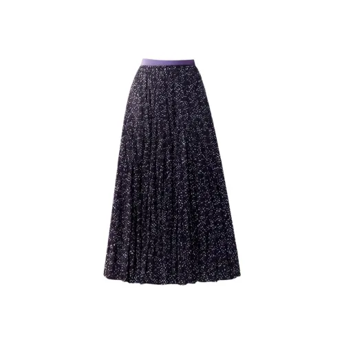 POWXV Повседневный длинный юбка женский