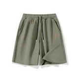 [100% cotton] Пальмовый зеленый (B Up Штаны с логотипом)