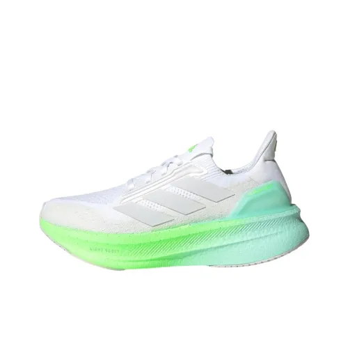 Adidas ULTRABOOST 5X Амортизация Легкий Низкий Топ Повседневные Беговые Кроссовки Женские Белые Зеленые