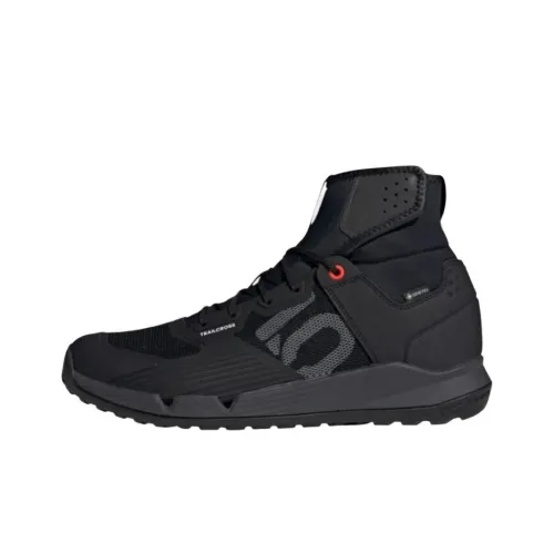 Adidas Five Ten Trailcross Водонепроницаемый и Дышащий Легкий Высокий Топ Велосипедные Кроссовки Унисекс Черный