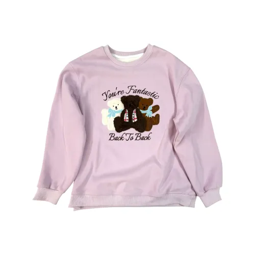 Xuzi studio Фиолетовые Женские Толстовки