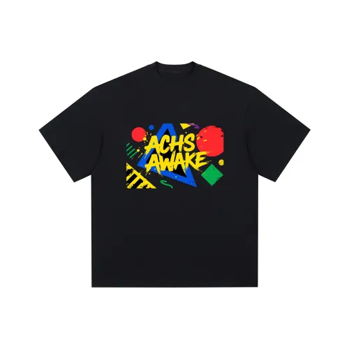 ACHS AWAKE Короткий рукав T-рубашки Унисекс