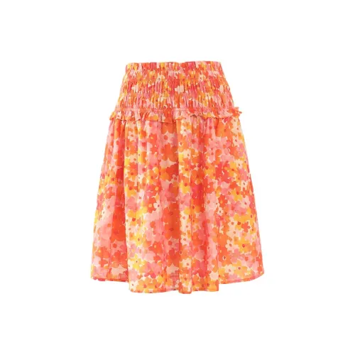 Kazakhstan Повседневный Длинный Юбка Женские