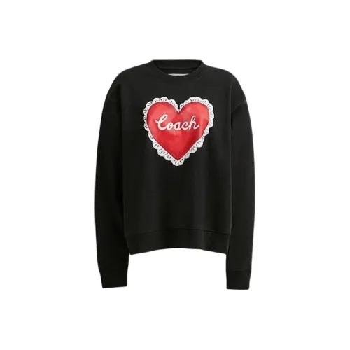 COACH SS24 Свитшот Женский Черный