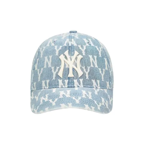 MLB Хлопок Джинсовая ткань Винтажные кепки Унисекс Синий