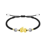 [Высококачественное издание] Браслет с китайскими благословенными животными [Черный]