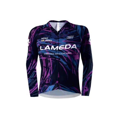 LAMBDA Малиновый SHADOW Фиолетовый Long Sleeve Унисекс Велосипедная одежда