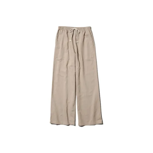 UNIQLO Повседневные брюки Женские Бежевые
