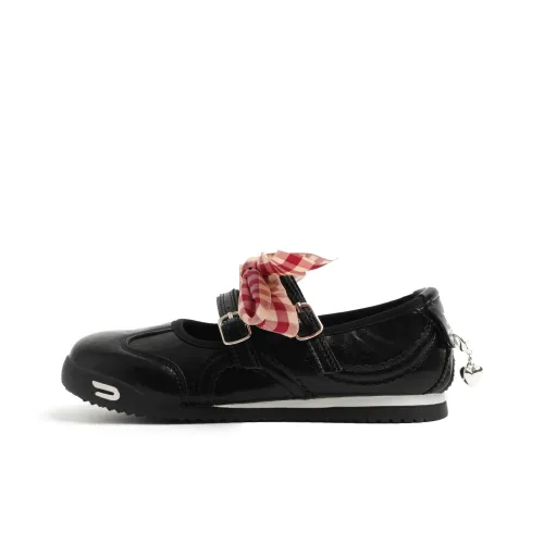 Yang Nianhua Туфли Mary Jane с плоской подошвой Женские