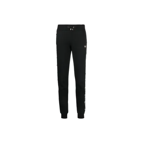 PHILIPP PLEIN Черные Женские Вязаные Спортивные Брюки