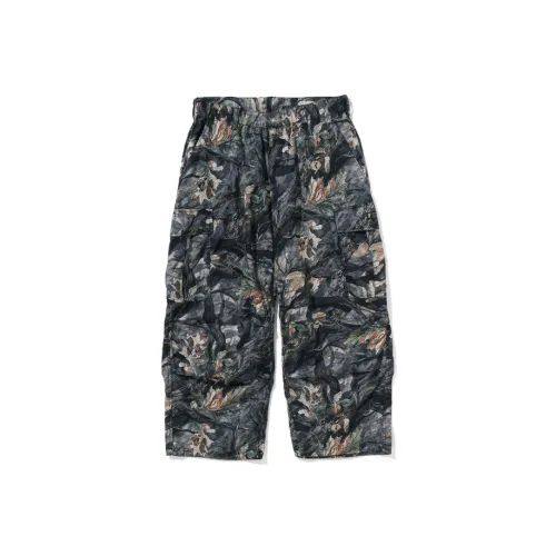 A BATHING APE TREE EDGE CAMO Collection FW25 Карго Брюки Мужские