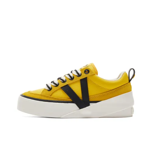 VEIDOORN Stargazing Покрытие Slip-Resistant Низкие Кроссовки для Скейтбординга Унисекс Желтые