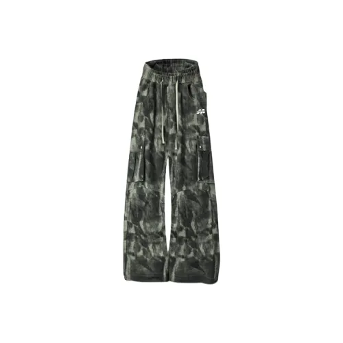 MUSCLETECH Tie Dye Камуфляж Унисекс Джинсы