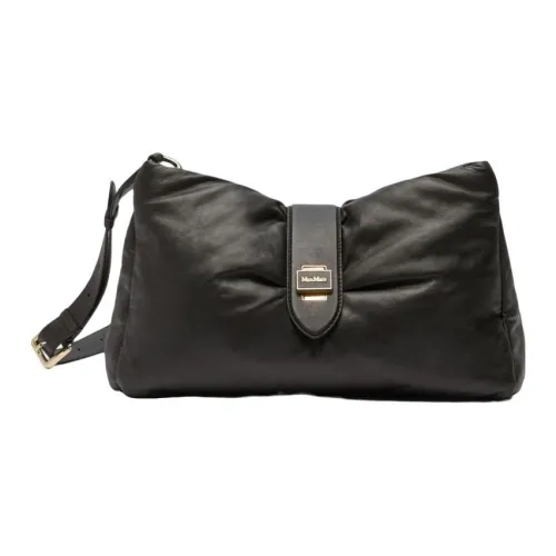 MaxMara Полиэстер Evening Клатч Сумка Экстра-большая Женская Черная