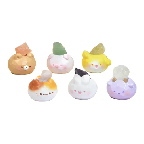 Gollum Wish Guarding Crystal Blind Boxes Single Mystery Box Full Box 6 Pack Голум Wish Guarding Crystal Слепые коробки Один Mystery Коробка Полная Коробка 6 шт