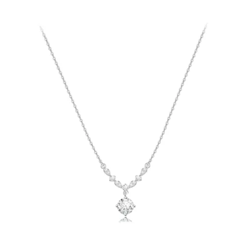 WANLIACC Сплав Сверкающая галактика Ожерелье Женское