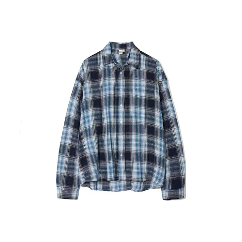 PARTIMENTO Синие Унисекс Рубашки