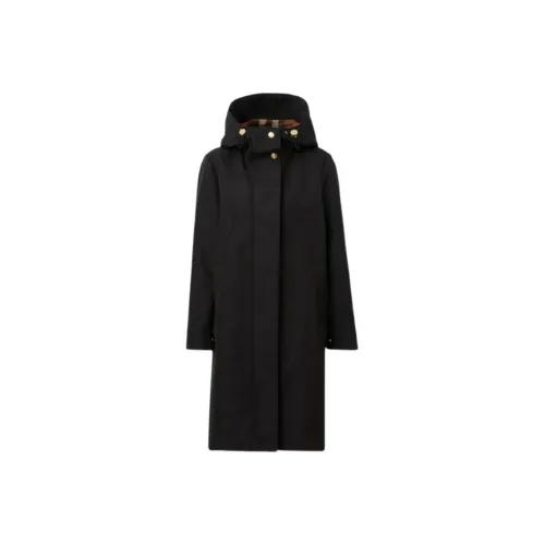 Burberry Черное Женское Пальто