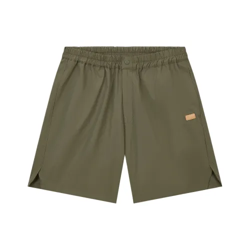 Sanse Армейский зеленый Унисекс Повседневные шорты