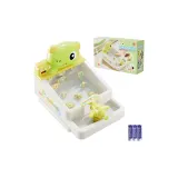 Работает на батарейках Динозавр Вода Gun Game Консоль, Электронное отображение счета + Динамичные и звуковые эффекты + Постоянный разбрызгивание воды