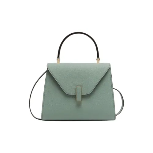 Valextra Телячья кожа Сумка через плечо Сумка Маленькая Женская Зеленая
