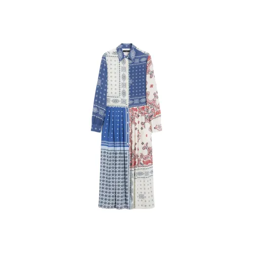 WEEKEND MaxMara Светло-синий Женские Длинные Платья с Рукавами