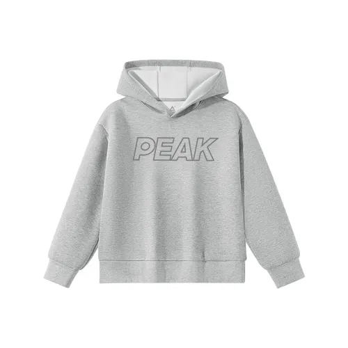 PEAK Свитшот Светло-Пшеничный Серый PK Ажурный Серый Большой Детский
