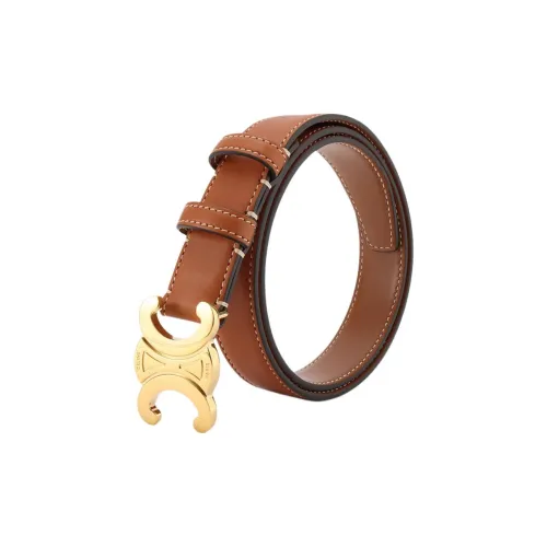 CELINE Ремень из коровьей кожи женский 2,5 см