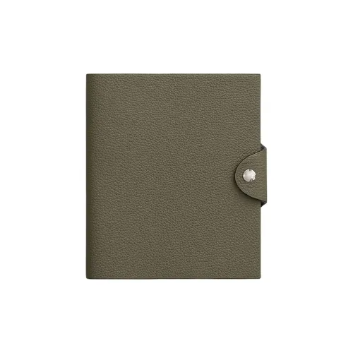 HERMES Ulysse Коровья кожа Togo Защитный чехол Trumpets Унисекс 6H Vert Веронский Verona Зеленый