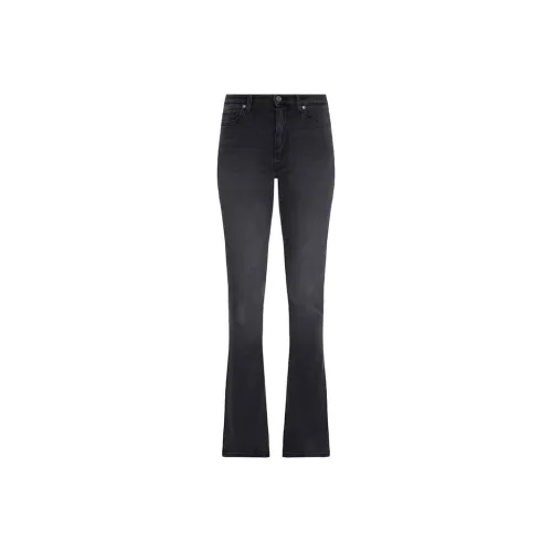 SEVEN FOR ALL MANKIND Серые Женские Джинсы
