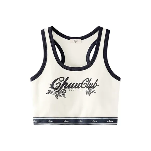 CHUU Белые Женские Майки