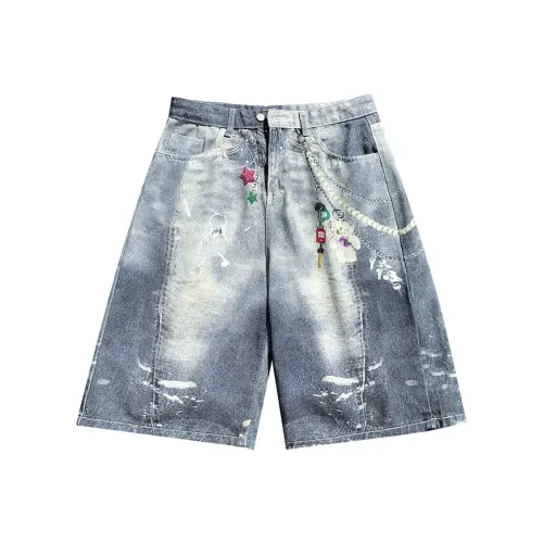 RVANGUARD Blue Unisex Джинсовые шорты