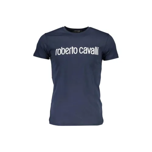 Roberto Cavalli Мужские синие T-рубашки