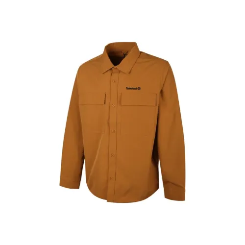 Timberland Коричневый Мужская Рубашка