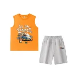 Оранжевый/Праздничный автомобиль-Серый/Праздничный автомобиль K