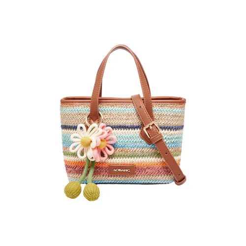 AOKANG Ткань Корзинка-Сумка Подмышечная Сумка через плечо Маленькая Сумка для женщин Многоцветная