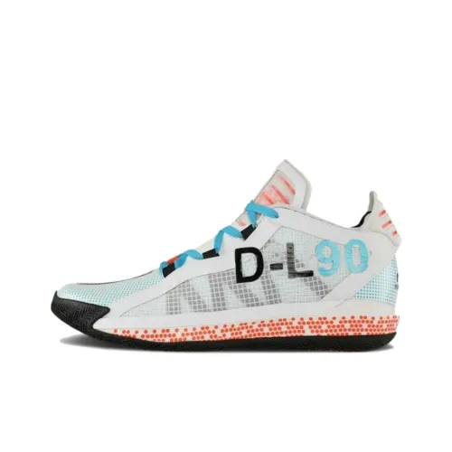 Pusha T x Adidas Dame 6 Low Баскетбольные кроссовки Мужские Белые