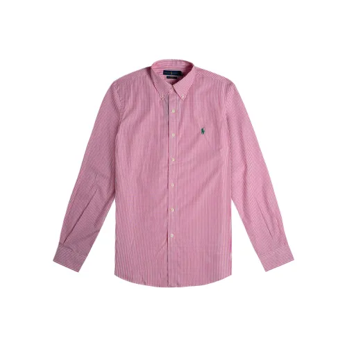 Polo Ralph Lauren Розовые Мужские Рубашки