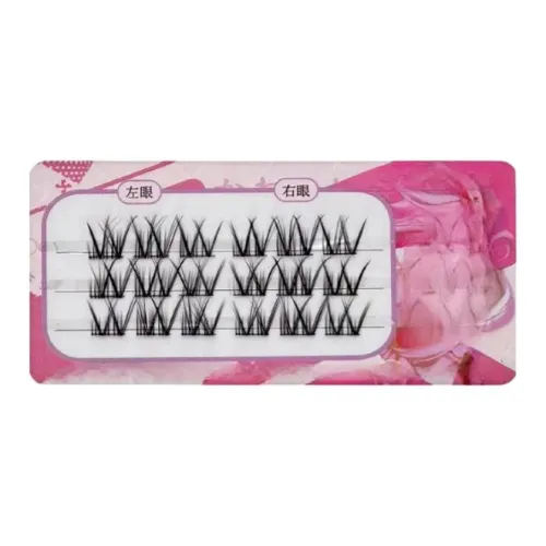 XNTX Lazy Маленький цветок Roll Накладные ресницы Slip-on Trilogy