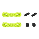 Цилиндрическая форма, пряжка, стиль + флуоресцентный желтый, шнурки (один комплект)