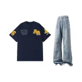 Темно-синий + Светло-синий